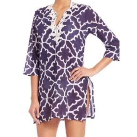 Roberta Roller Rabbit swim coverup, Small $198 G4 - Picture 1 of 8